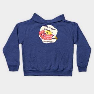 Bacon pardon Kids Hoodie